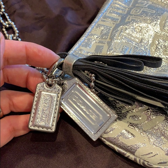 COACH SILVER BAG - Picture 3 of 7